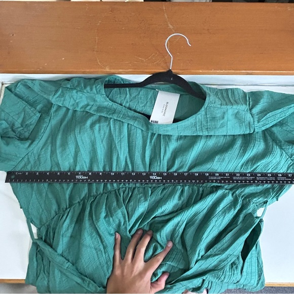 Size 28 Green Maxi DRESS - Picture 9 of 10